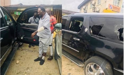 “They Took N650k From Me, Slashed My Hand With Machete” - Actor, Clem Ohameze Cries After Attack