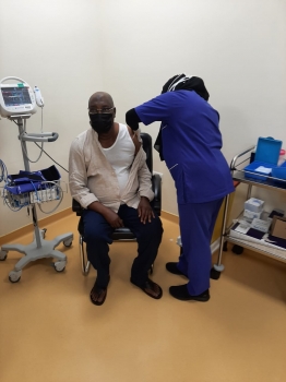 Atiku Abubakar Receives Second Dose Of COVID19 Vaccine