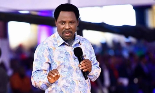 TB Joshua: Tears Flows In Mercy City As Nigerian Billionaire Prophet, Jeremiah Fufeyin And Congregation Mourn Snr Prophet TB Joshua