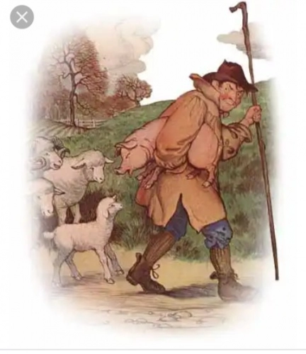The Shepherd And The Pig