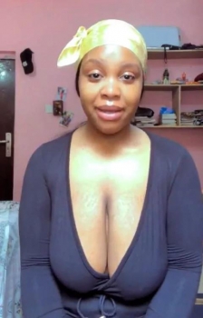 Nigerian Lady With Huge Saggy Breasts Cries Out After Being Mocked And Humiliated On Social Media (Video)