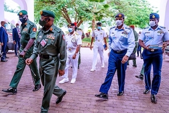 President Muhammadu Buhari has announced the replacement of Nigeria's service chiefs.