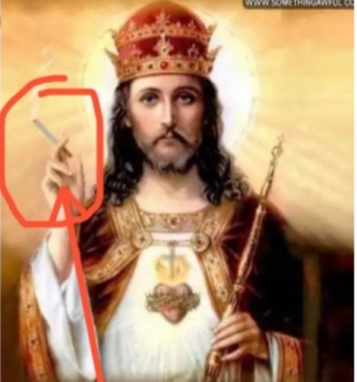 This Is Wickedness. See Photoshoped Photos Of Jesus.