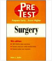 Pretest USMLE step 2 - Surgery 9th edition prepare early...score higher (2001).pdf