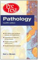 Pretest - Pathology by Earl J Brown.pdf